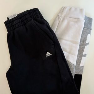 Boys adidas jogger sweat pants size small size 8